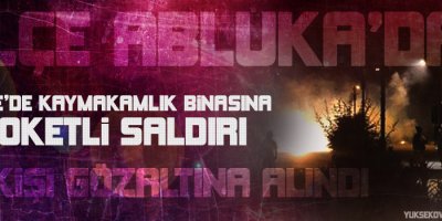 Cizre'de kaymakamlığa roketli saldırı