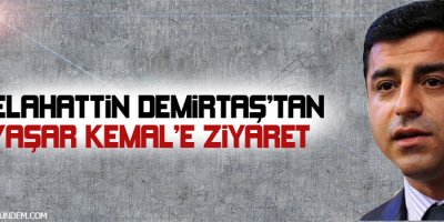 Demirtaştan Yaşar Kemale ziyaret