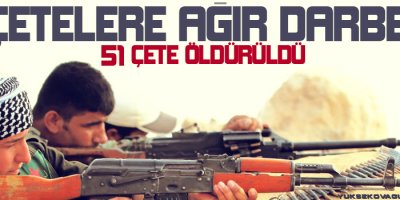 YPG: Kobanê'de 51 çete öldürüldü