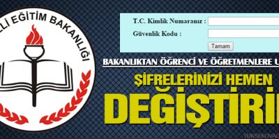 MEB uyardı: Şifreinizi hemen değiştirin