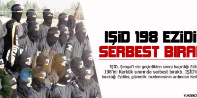 IŞİD 198 Ezîdi'yi serbest bıraktı