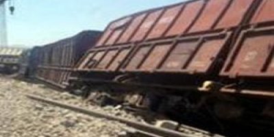 Tren yolunda patlama