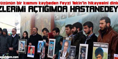 Feyzi Tekinin hikayesini dinledi