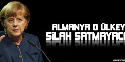 Almanya o ülkeye silah satmayacak