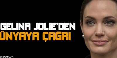 Federal Kürdistan Bölgesine giden Angelina Jolieden dünyaya çağrı