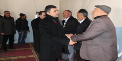 Kaymakam Çenet'ten Taziye Ziyareti
