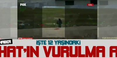 İşte 12 yaşındaki Nihat'ın vurulma anı