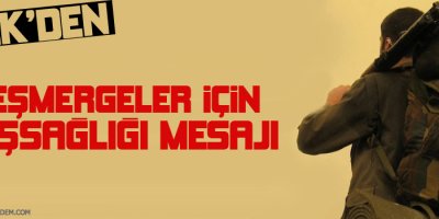 KCKden peşmergeler için başsağlığı mesajı