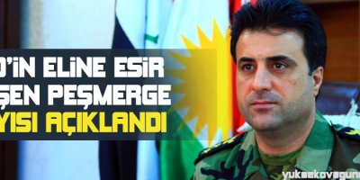 IŞİDin eline esir düşen Peşmerge sayısı açıklandı
