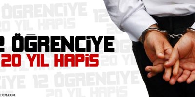 Dicle Üniversitesi 12 öğrenciye 20 yıl hapis
