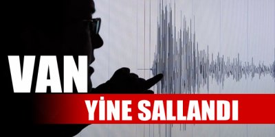 Van'da deprem