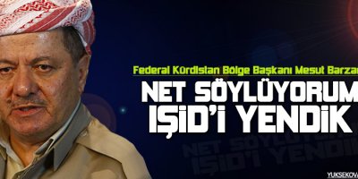 Barzani'den flaş IŞİD açıklaması