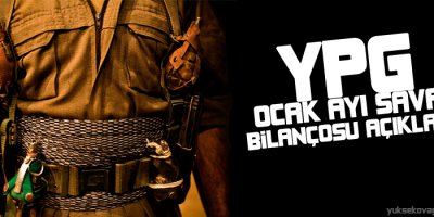 YPG Ocak ayı savaş bilançosunu açıkladı