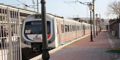 Banliyö treninde patlama