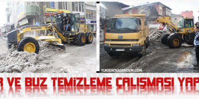 Kar ve Buz Temizleme Çalışması Yapıldı
