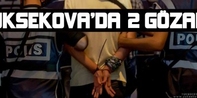 Yüksekovada 2 Gözaltı