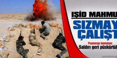 IŞİD Mahmur'a dağdan sızmaya çalıştı