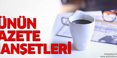 Günün Gazete Manşetleri (13.02.2015)