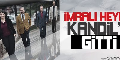 HDP heyeti Kandile gitti