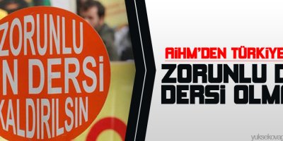 AİHMden Türkiyeye: Zorunlu din dersi olmaz