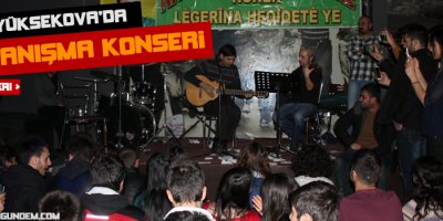 Yüksekova'da Dayanışma Konseri