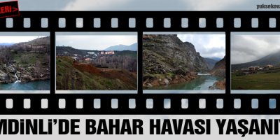 Şemdinli'de Bahar Havası Yaşanıyor