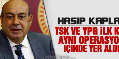 Hasip Kaplan: YPG ile birlikte çalıştı