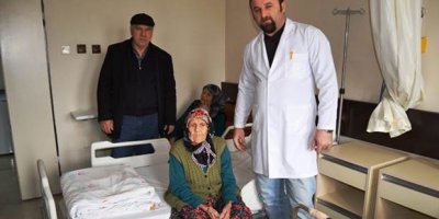 104 yaşında ameliyat oldu bir gün sonra yürüdü