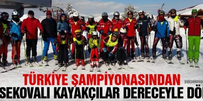 Yüksekovalı Kayakçılar Büyük Başarı ile Döndü