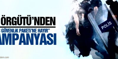 Af Örgütünden İç Güvenlik Paketine Hayır kampanyası