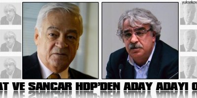 Fırat ve Sancar HDPden aday adayı oldu