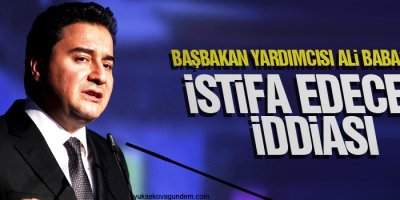 Başbakan Yardımcısı Ali Babacan istifa edecek iddiası
