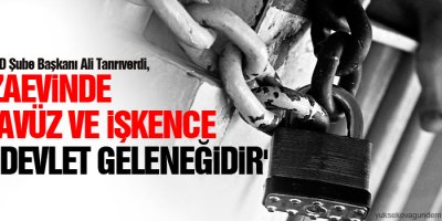Tanrıverdi: Cezaevinde tecavüz ve işkence bir devlet geleneğidir