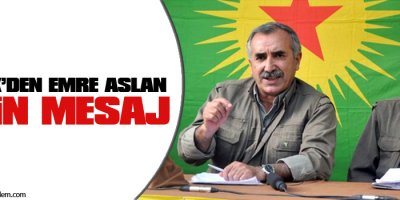 KCKden Emre Aslan için mesaj