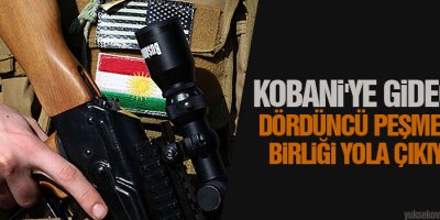 Kobani'ye gidecek dördüncü peşmerge birliği yola çıkıyor
