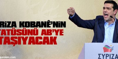 Syriza Kobanênin statüsünü ABye taşıyacak