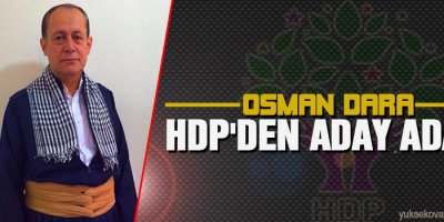 Dara, HDP'den aday adaylığını Açıkladı