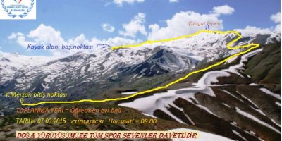 Merhaba Kış Sporları Doğa yürüyüşü