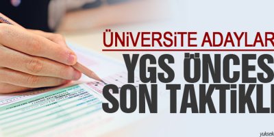 Üniversite Adaylarına...