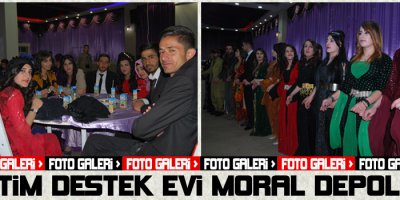 Eğitim Destek Evi Moral Depoladı