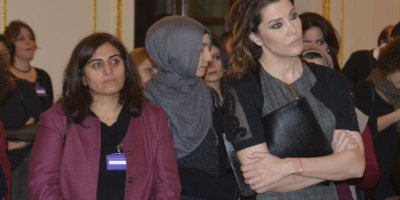 Fransa Sarayında Kadınlar Günü resepsiyonu