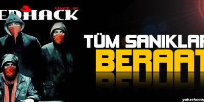 Redhack davasında tüm sanıklara beraat