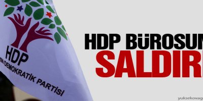 HDP bürosuna saldırı