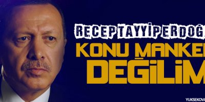 'Konu mankeni değilim'