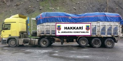 11 ton kaçak çay ele geçirildi