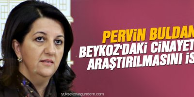 Buldan, Beykoz'daki cinayetlerin araştırılmasını istedi