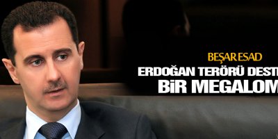 Esad: Erdoğan terörü destekleyen bir megaloman