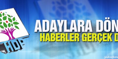 HDP: Adaylara dönük haberler gerçek dışı