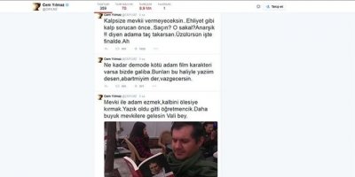 Cem Yılmaz’dan Yalova Valisi’ne tepki