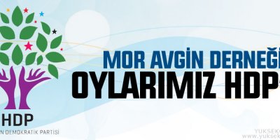 Mor Avgin Derneği: Oylarımız HDP’ye